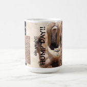 Lustige Kamel BUCKEL-TAGkaffee-Tasse, Schwarzes u. Kaffeetasse (Mittel)