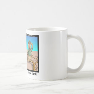 Lustige Kängurus & Koalas Lustige Cartoon Geschenk Kaffeetasse