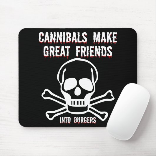 Lustige Kannibalen Mousepad (Mit Mouse)