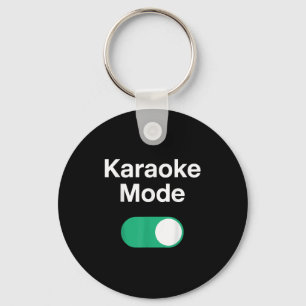 Lustige Karaoke-Kunst für Männer Frauen Musik Säng Schlüsselanhänger