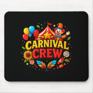 Lustige Karneval Crew Zirkus Party Personal Kostüm Mousepad