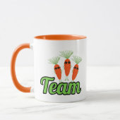 Lustige Karotten Tasse (Links)