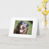 lustige Karte (Gelbe Blume)