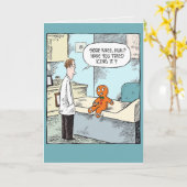 Lustige Karte zum Lächeln (Gelbe Blume)