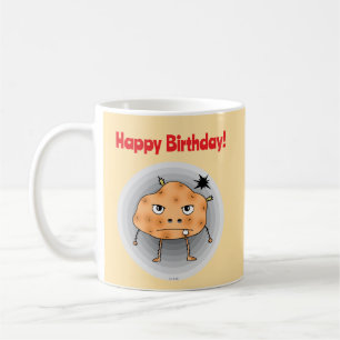 Lustige Kartoffel Alles Gute zum Geburtstag Gesich Kaffeetasse
