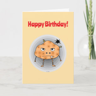 Lustige Kartoffel Alles Gute zum Geburtstag Gesich Karte