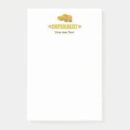 Lustige Kartoffelchip-Liebhaber Post-it Klebezettel