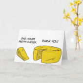 Lustige käsige der Vatertags-Karte Karte (Gelbe Blume)