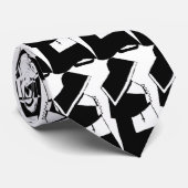 Lustige katholische Nonne in der Gewohnheit Krawatte (Gerollt)