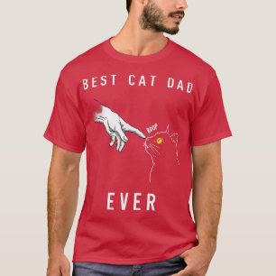 lustige Katze bester Papa je miauen mit meiner Kat T-Shirt