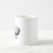 lustige Katze entspannt sich Kaffeetasse (Mittel)