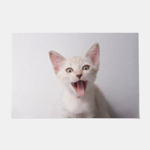 Lustige Katze Fußmatte