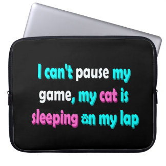 Lustige Katze Gaming Laptopschutzhülle