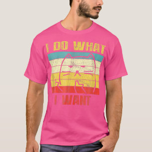 Lustige Katze Ich mache was ich will mit meiner Ka T-Shirt