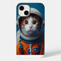 Lustige Katze im Astronautenanzug - Weltraum-Abent
