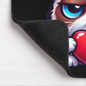 Lustige Katze Irgendwie Grumpy Valentinstag Mousepad (Ecke)