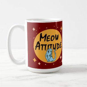lustige Katze Kaffeetasse