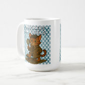 lustige Katze Kaffeetasse (Vorderseite Links)