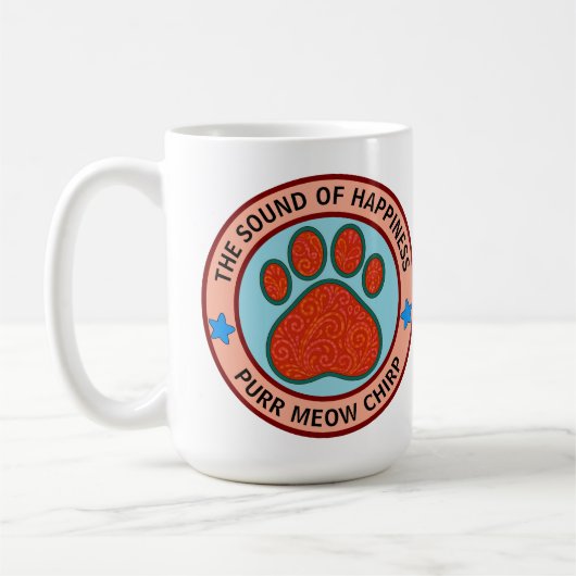 lustige Katze Kaffeetasse (Links)