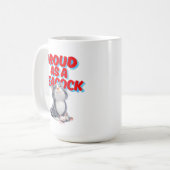 Lustige Katze Kaffeetasse (Vorderseite Links)