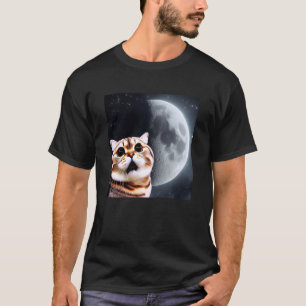 Lustige Katze Katze Mond Süßes Kätzchen Grafik ein T-Shirt