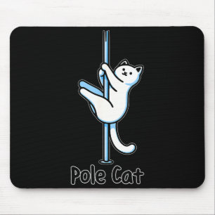 Lustige Katze Le Tanzt Oder Ist Es Ein Lecat Worts Mousepad