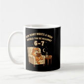 Lustige Katze liest 6-7 Meme Englischlehrer Buchli Kaffeetasse (Links)