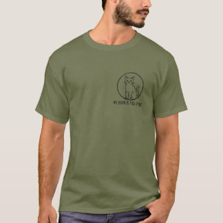 Lustige Katze - Mein Gehirn Ist Voller Tabs T-Shir T-Shirt