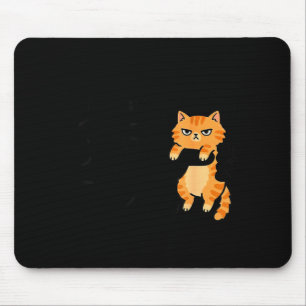 Lustige Katze Meme Benehmen Keine Cartoon Gestaltu Mousepad