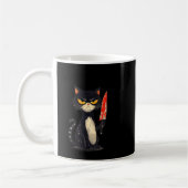Lustige Katze Meme Ich benötige Snacks Design Männ Kaffeetasse (Links)