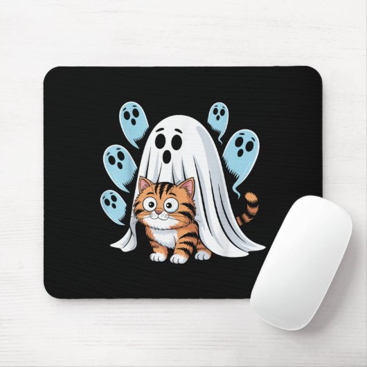 Lustige Katze Meme Soky Halloween Kätzchen Mousepad (Mit Mouse)
