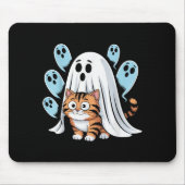 Lustige Katze Meme Soky Halloween Kätzchen  Mousepad (Vorne)