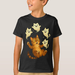 Lustige Katze Meme Soky Halloween Kätzchen T-Shirt