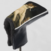 Lustige Katze mit Zigarette Gen Z Meme Golf Headcover (3/4 Vorderseite)