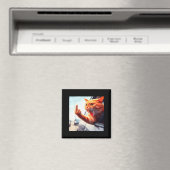 Lustige Katze Mittelfinger Hilarische Katze im Aut Magnet (In Situ (Geschirrspüler))