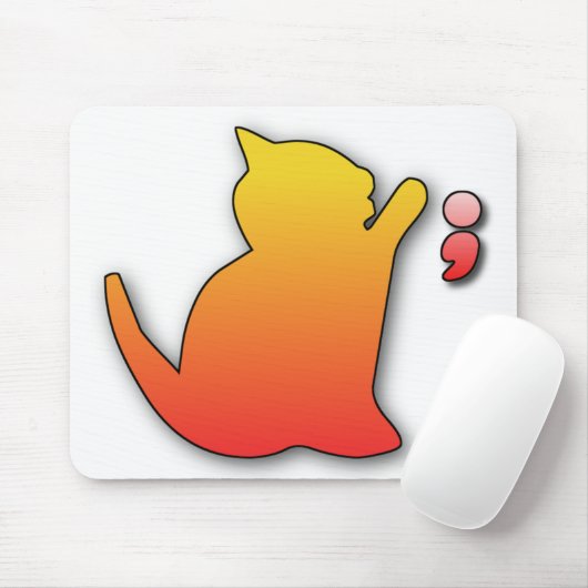 lustige Katze Mousepad (Mit Mouse)