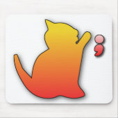 lustige Katze Mousepad (Vorne)