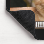 lustige Katze Mousepad (Ecke)
