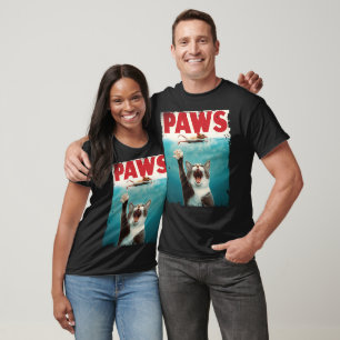 Lustige Katze Ozean Maus Jagd Katze Liebhaber Gesc T-Shirt