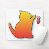 lustige Katze spielt Mousepad (Mit Mouse)