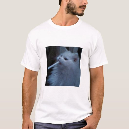 lustige Katze T-Shirt (Vorderseite)