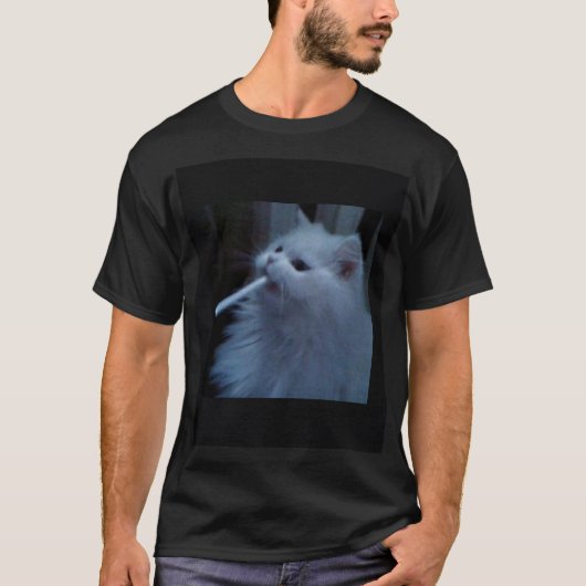 LUSTIGE KATZE T-Shirt (Vorderseite)