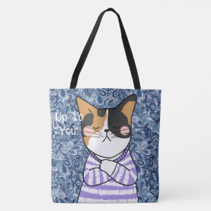 Lustige Katze-Tasche Tasche