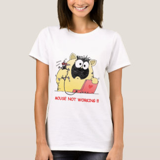 Lustige Katze und Maus T-Shirt