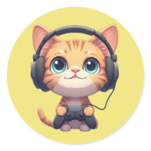 Lustige Katzen-Gamer – Geschenk für Katzenliebhabe