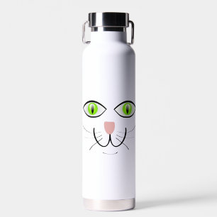 Lustige Katzen-Gesicht Cartoon-29034 Trinkflasche