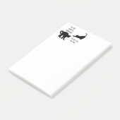 Lustige Katzen-Haus Posten-Es-Anmerkungen Post-it Klebezettel (angewinkelt)