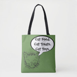 Lustige Katzen-Liebhaberkitty-EinkaufsTasche Tasche