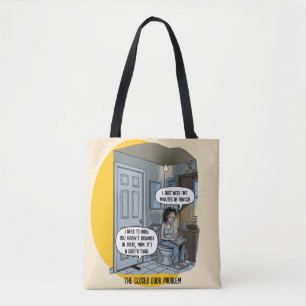Lustige Katzen-Mama Badezimmer Humor Geschenk Tasche