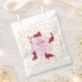 Lustige Katzen perfekte Geburtstagsfeier Geschenktütchen (Ausgeschnitten)